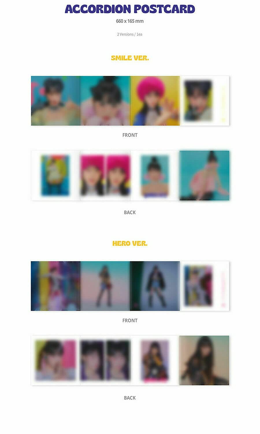 Amazon.com: IZ*ONE CHOI YENA [ SMILEY ] 1st Mini Album ( HERO Ver